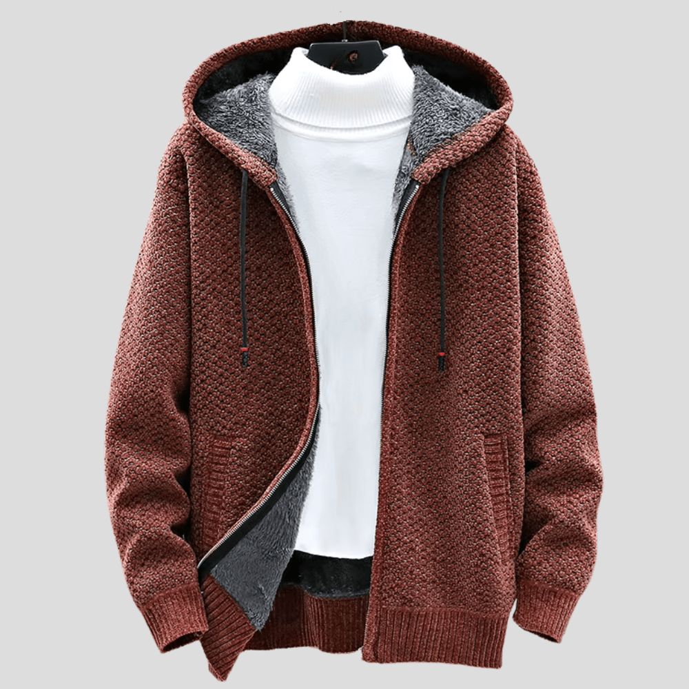 Marlow - Classic Knit Hooded Jacket