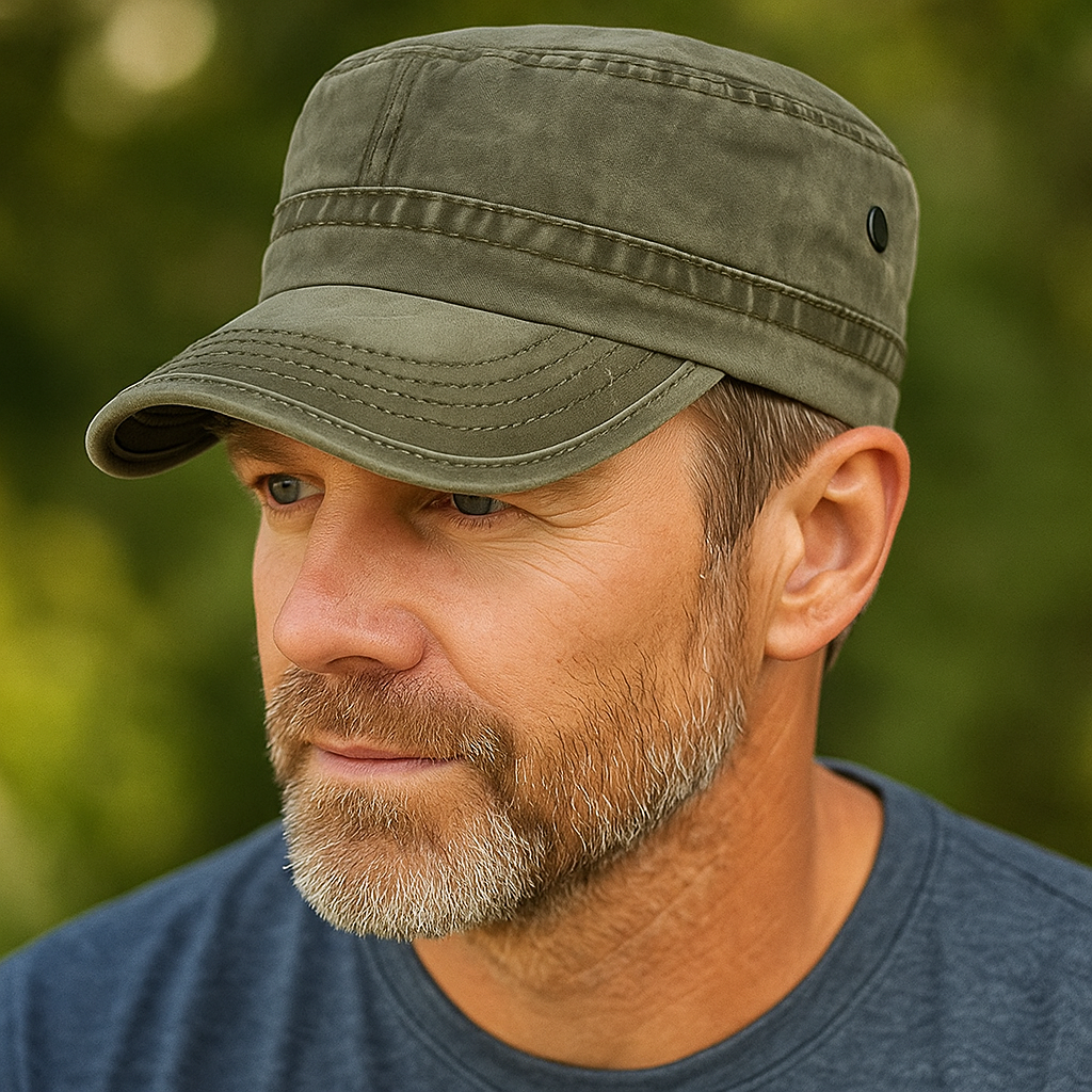 Charles - Robust Vintage Cap for Men with Character