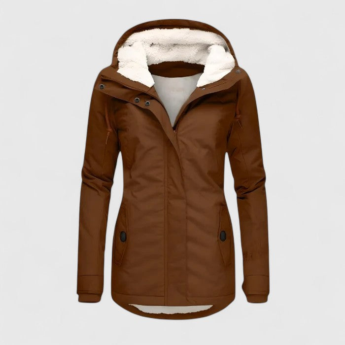 Amélie - Waterproof hooded winter parka