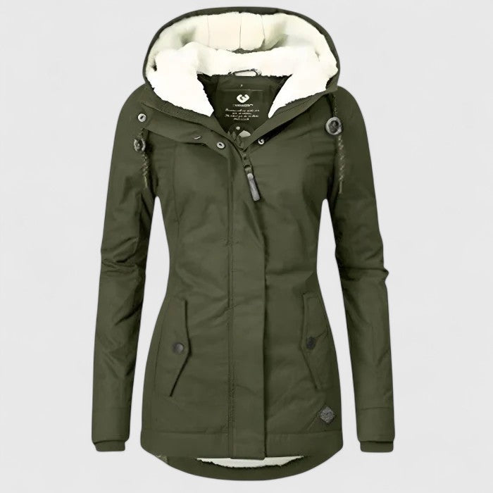 Amélie - Waterproof hooded winter parka