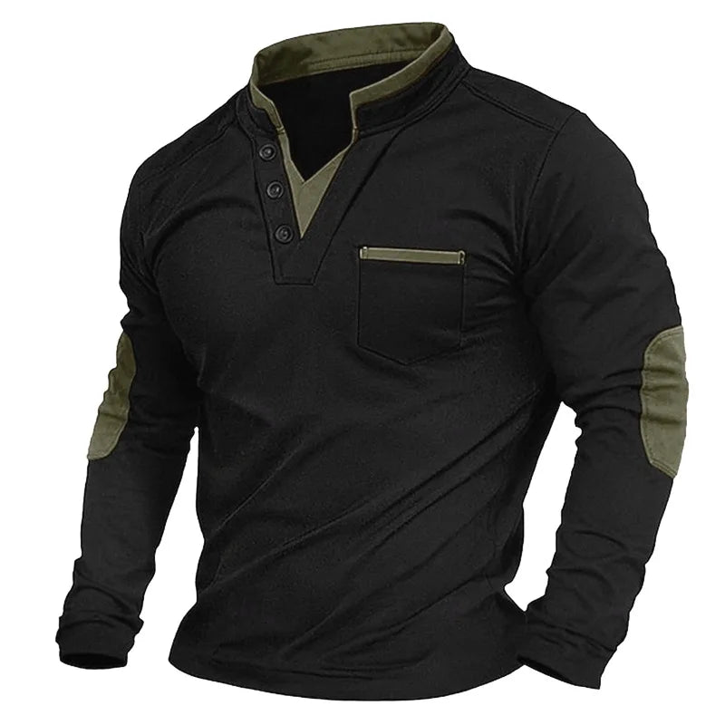 Alan - Men’s V-Neck Sweatshirt