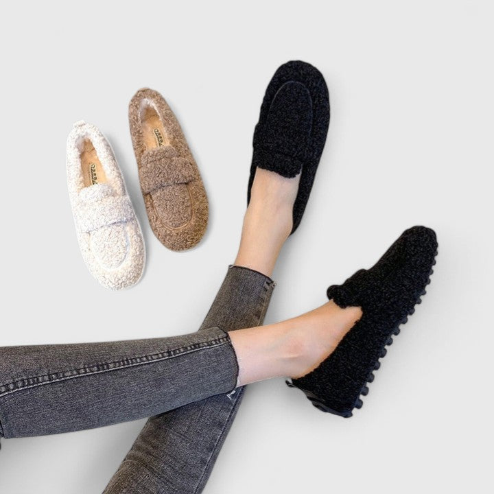 Rosie - Plush Winter Loafers