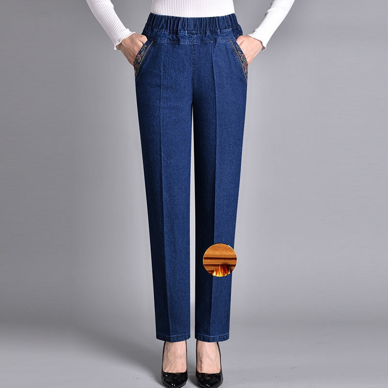 Maria - women’s jeans with elastic waistband