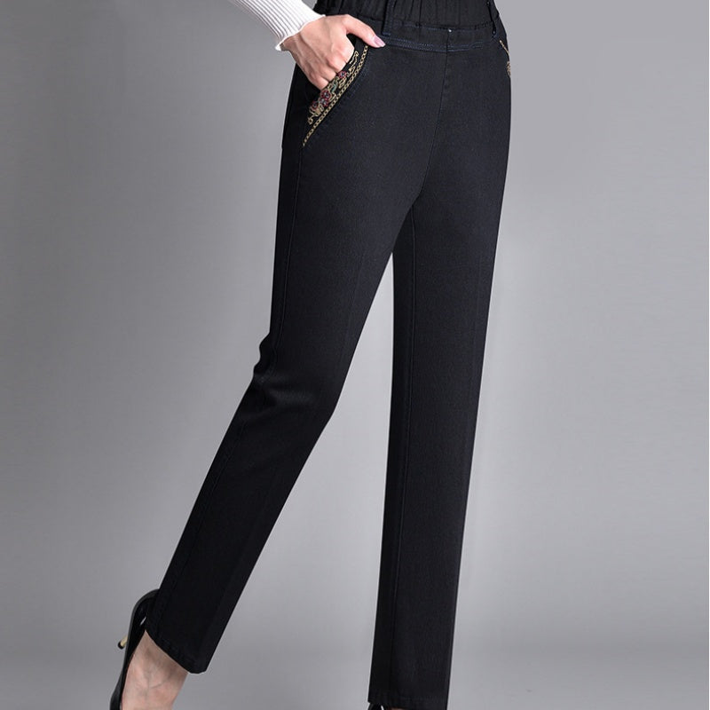 Maria - women’s jeans with elastic waistband