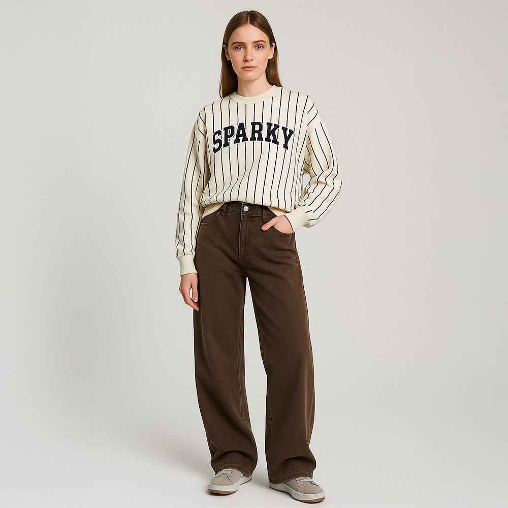 LISA - TAILORED WIDE-LEG JEANS