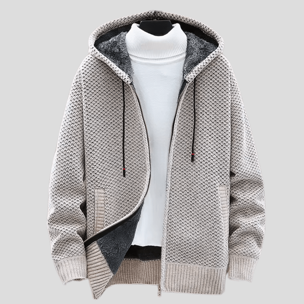 Marlow - Classic Knit Hooded Jacket