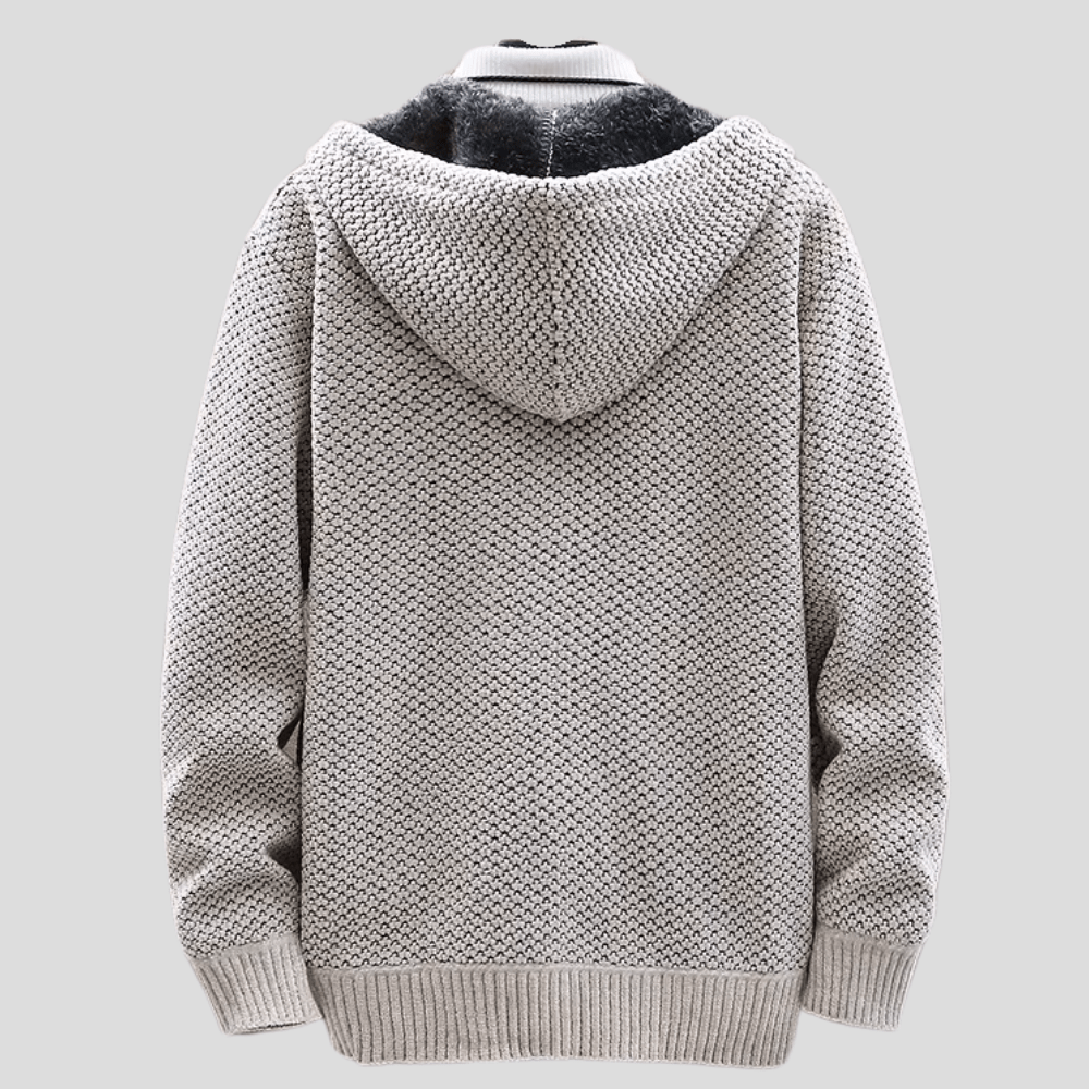 Marlow - Classic Knit Hooded Jacket