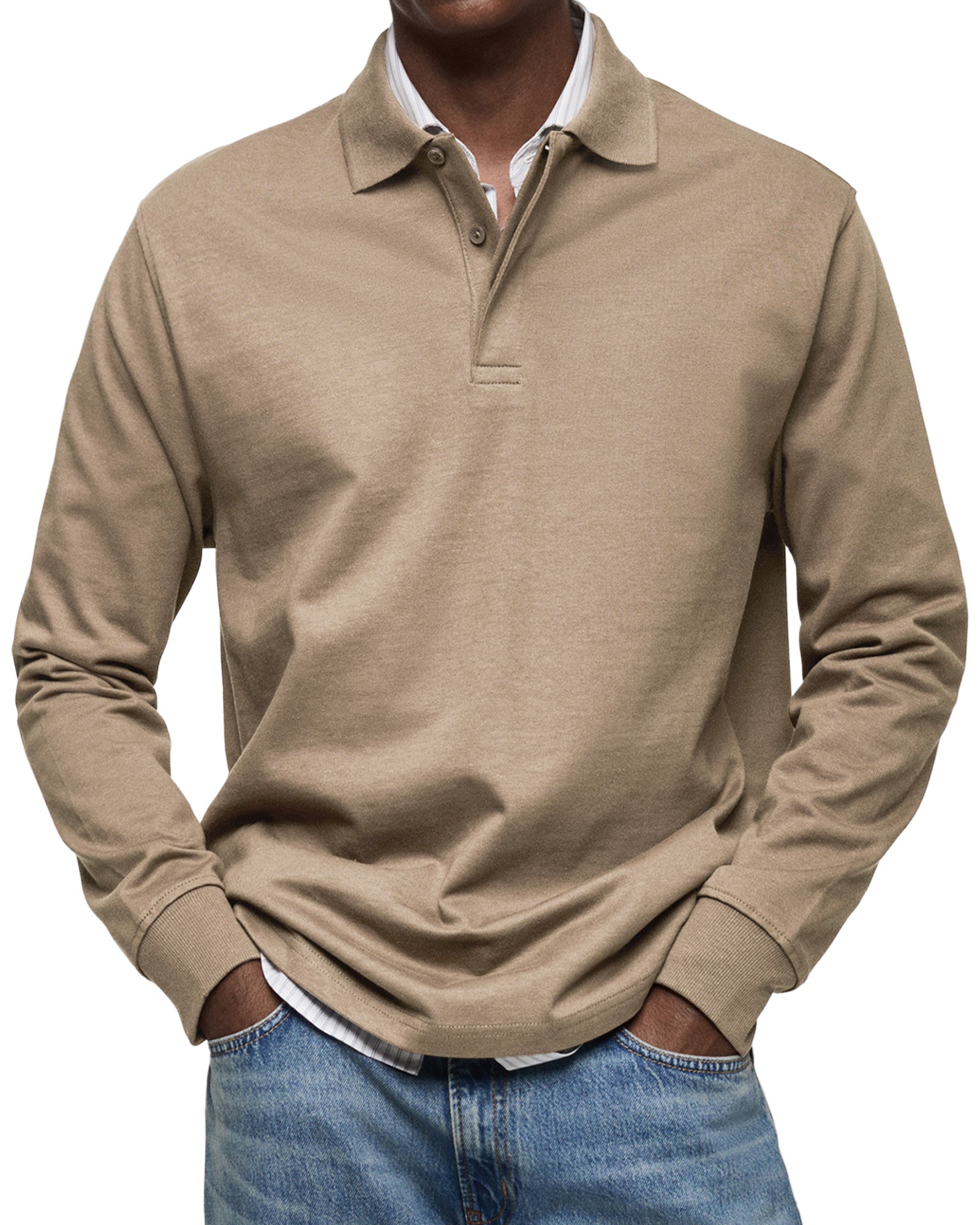 Axil - Luxury Long-Sleeve Polo