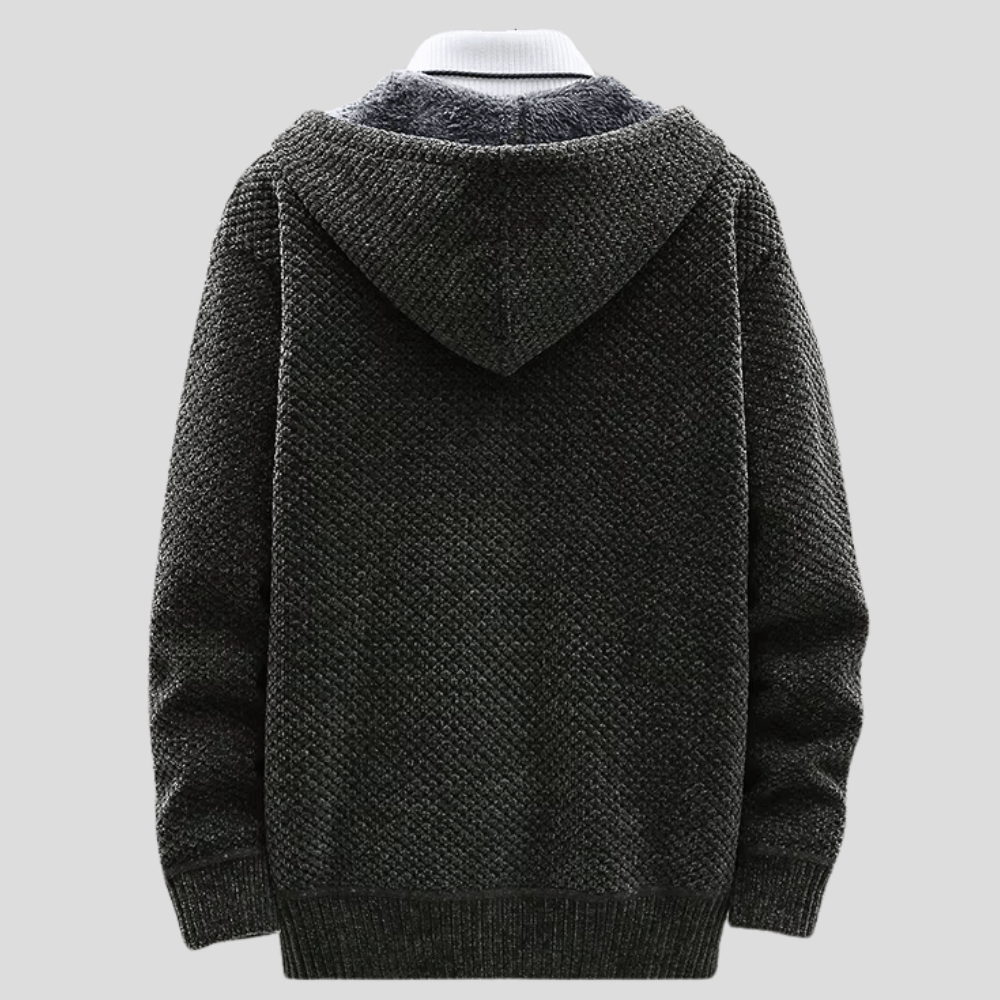 Marlow - Classic Knit Hooded Jacket