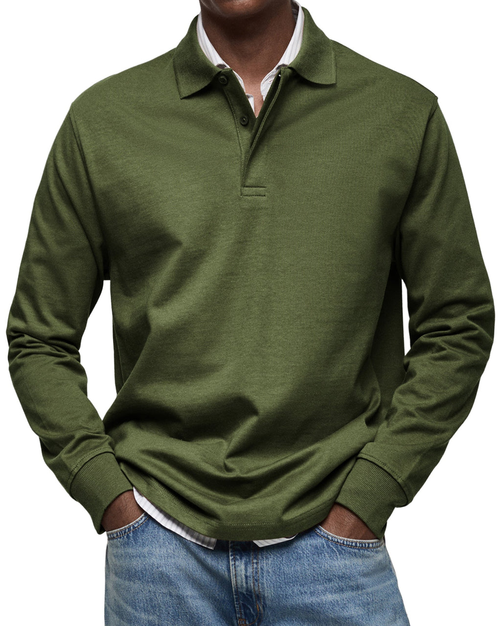 Axil - Luxury Long-Sleeve Polo