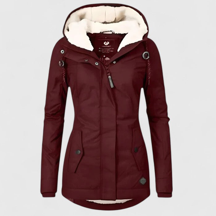 Amélie - Waterproof hooded winter parka