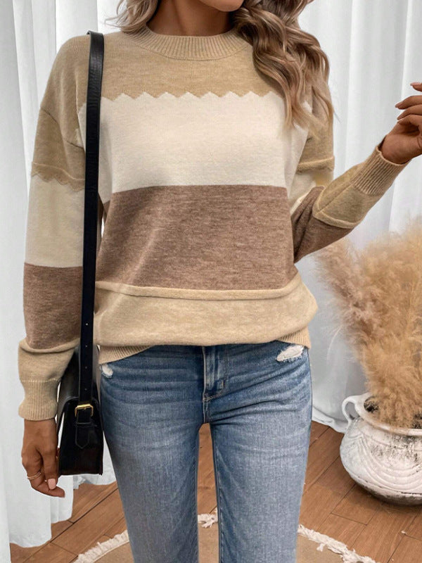 Kyra - Soft colour knitted jumper