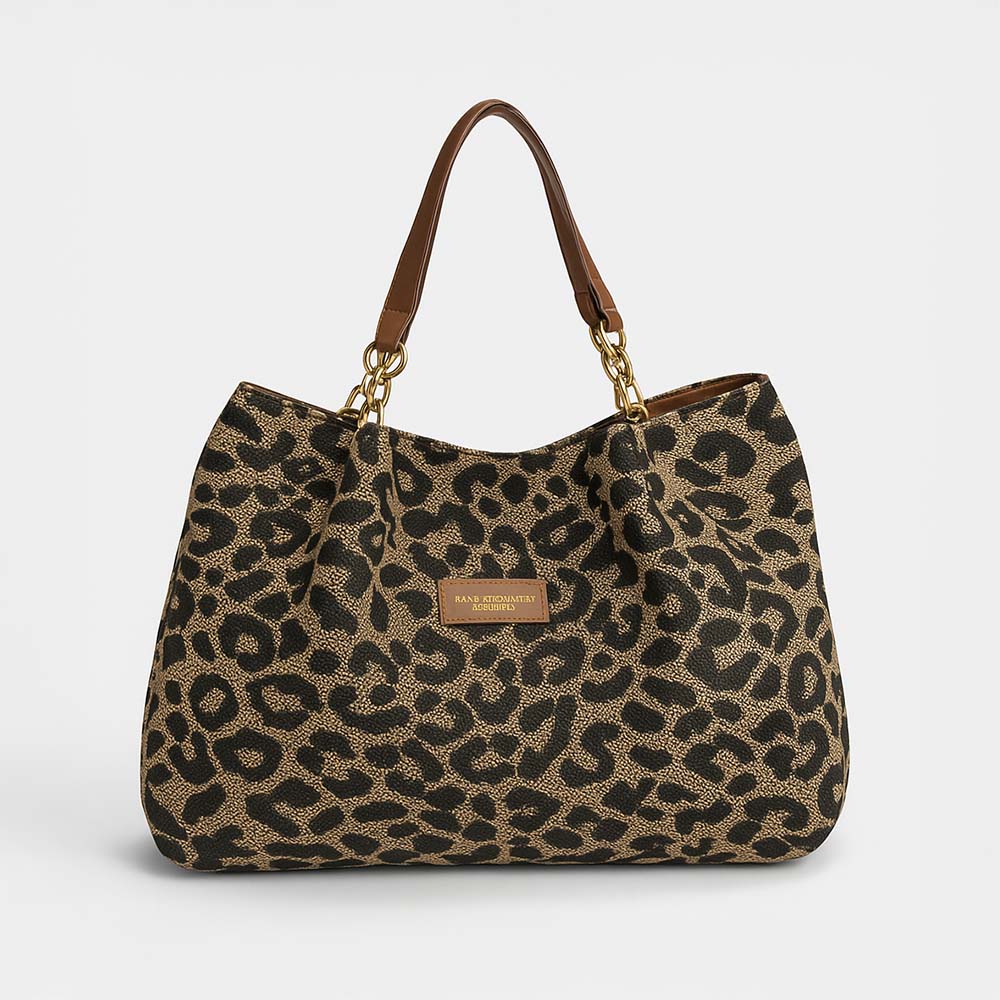 FREYA  - LEOPARD PRINT SHOULDER BAG