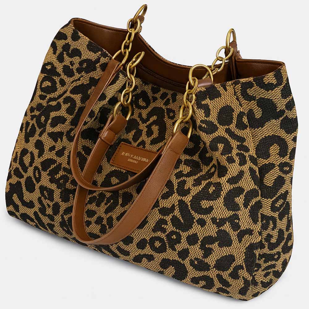 FREYA  - LEOPARD PRINT SHOULDER BAG