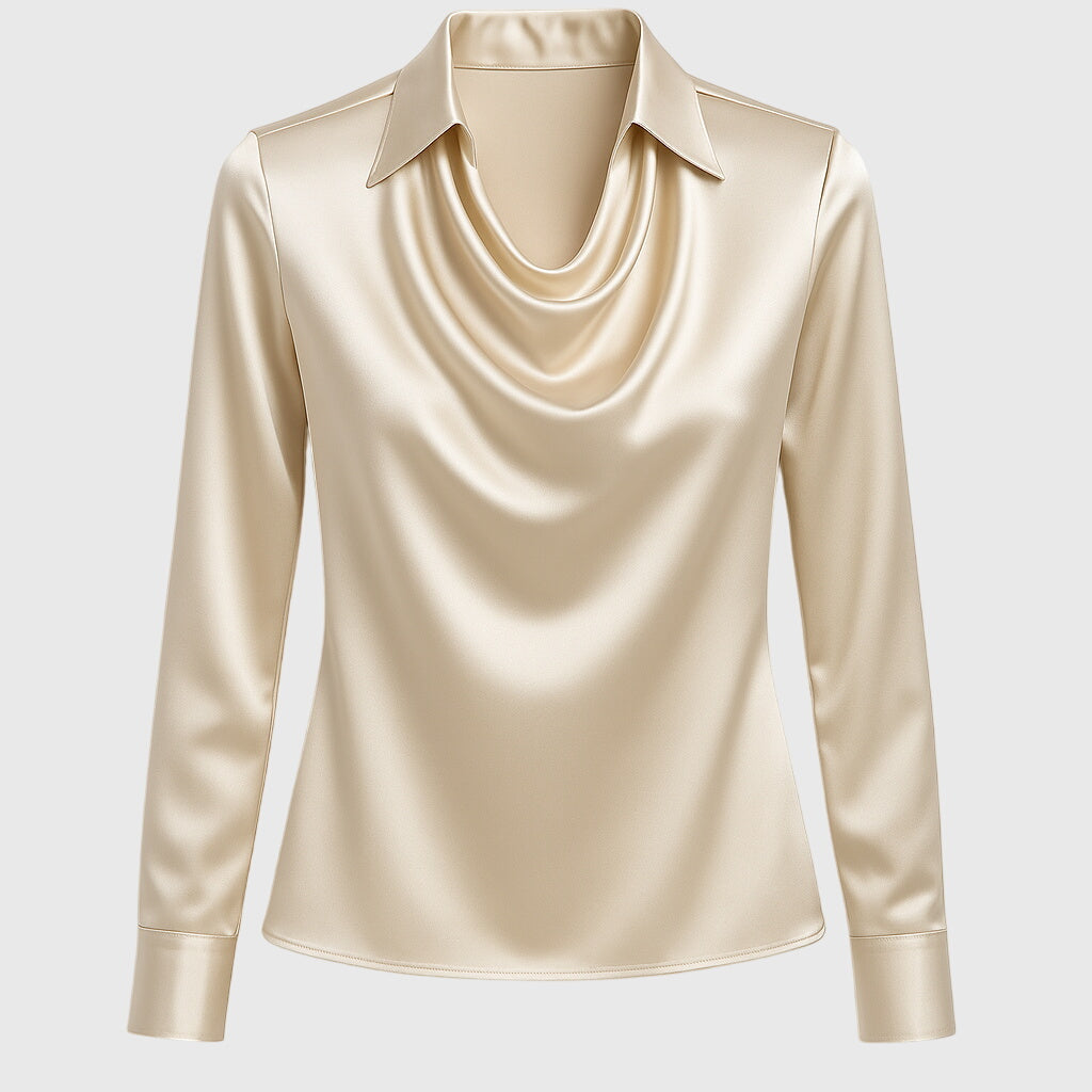 Florence – elegant satin blouse